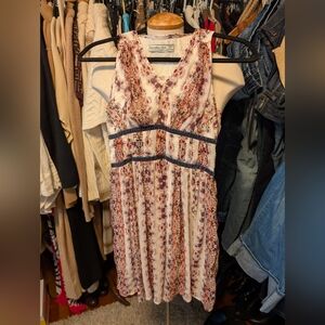 Abercrombie and Fitch Boho Floral print dress size xs